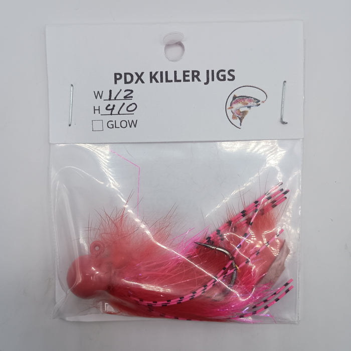 PDX Killer Jigs - Twitching Jig 1/2 w 4/0 hook