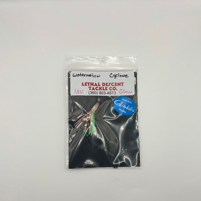 Lethal Descent Tackle Co. Custom Kokanee pretied leaders