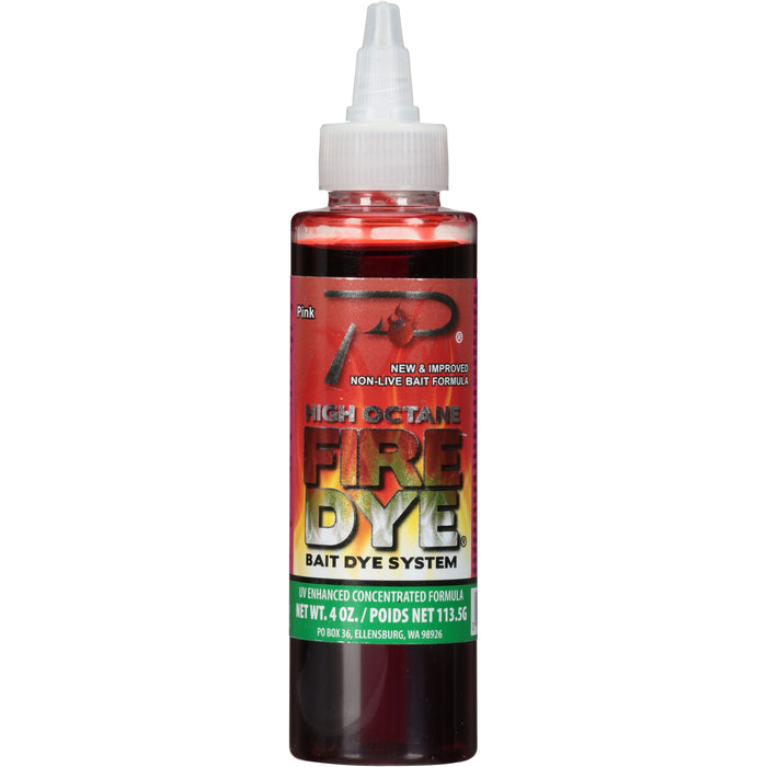 Pautzke® High Octane Fire Dye® Bait Dye System 4 Oz. Bottle