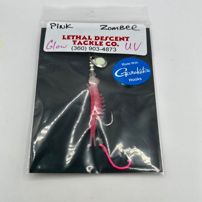 Lethal Descent Tackle Co. Custom Kokanee pretied leaders