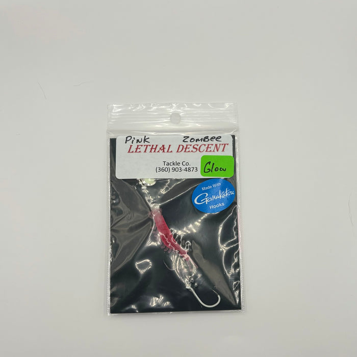Lethal Descent Tackle Co. Custom Kokanee pretied leaders