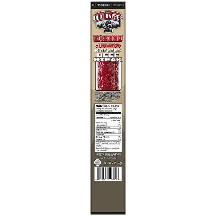 Old Trapper 2 Oz Kippered Beef Steak