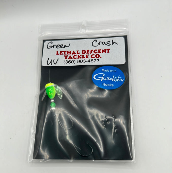 Lethal Descent Tackle Co. Custom Kokanee pretied leaders