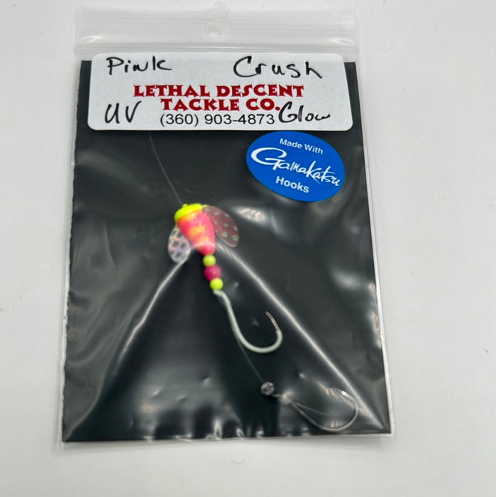 Lethal Descent Tackle Co. Custom Kokanee pretied leaders