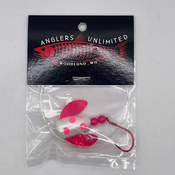 Anglers Unlimited Pre-Tied - Spin Glo Leader with Single Hook