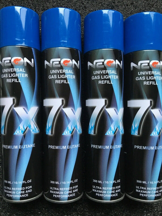 10oz Neon 7x Butane Gas Torch Lighter Refill Ultra Refined Butane