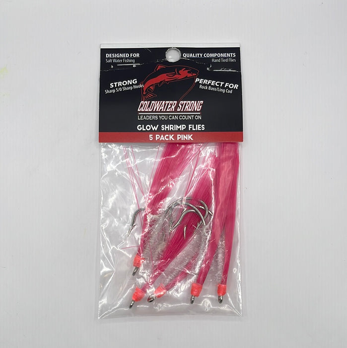 COLDWATER STRONG 5/0 Shrimp Flies (5 pack)