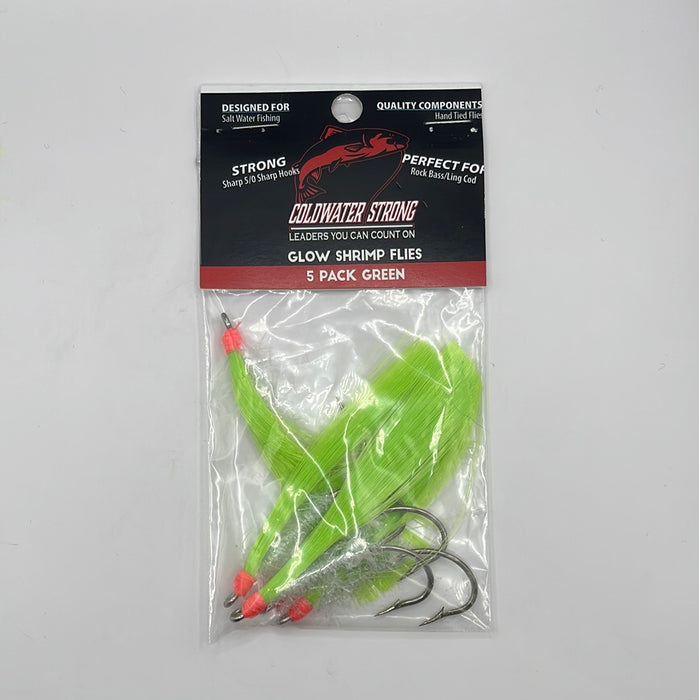 COLDWATER STRONG 5/0 Shrimp Flies (5 pack)