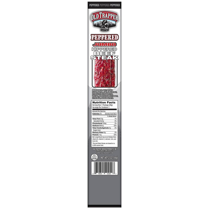 Old Trapper 2 Oz Kippered Beef Steak