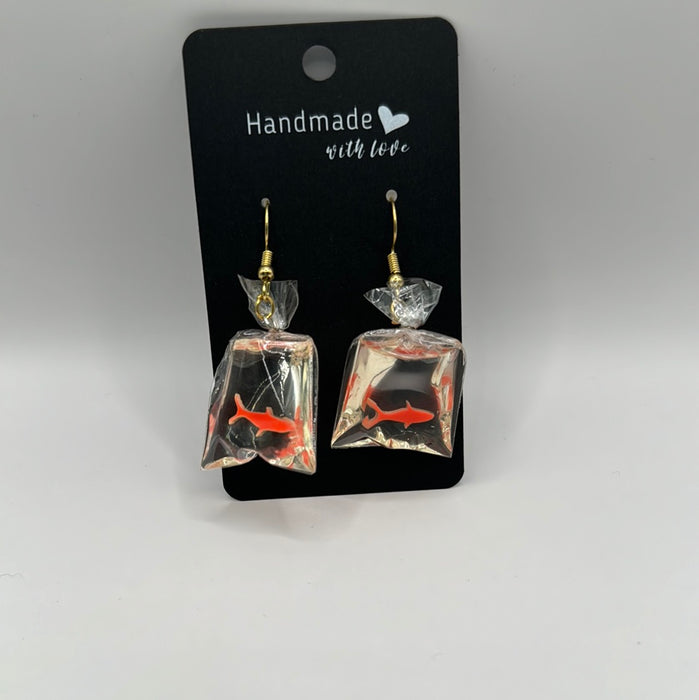 Handmade Fishing Tackle Earrings