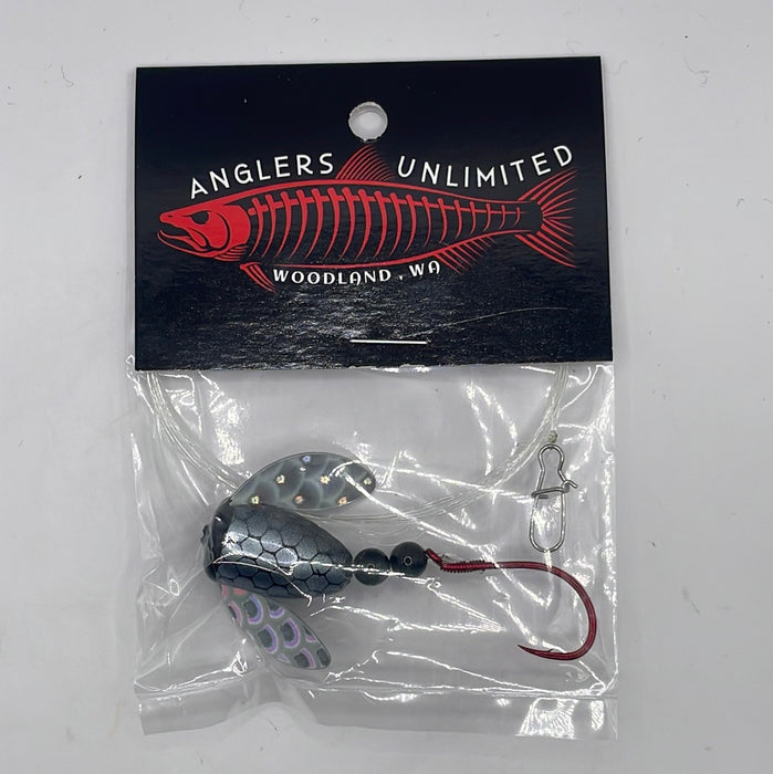 Anglers Unlimited Pre-Tied Spin Glo Leader with Single Hooks