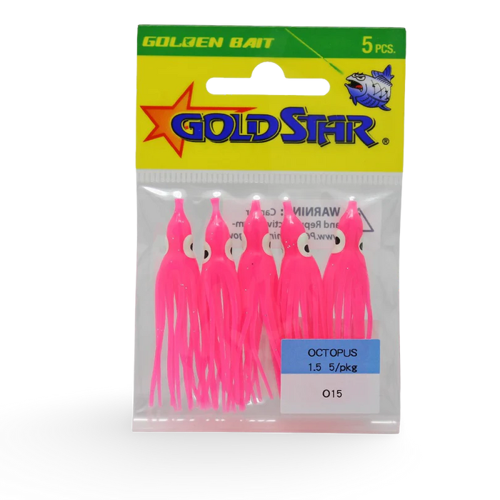 Gold Star Hoochies by YamashitA 1.5 micro squid