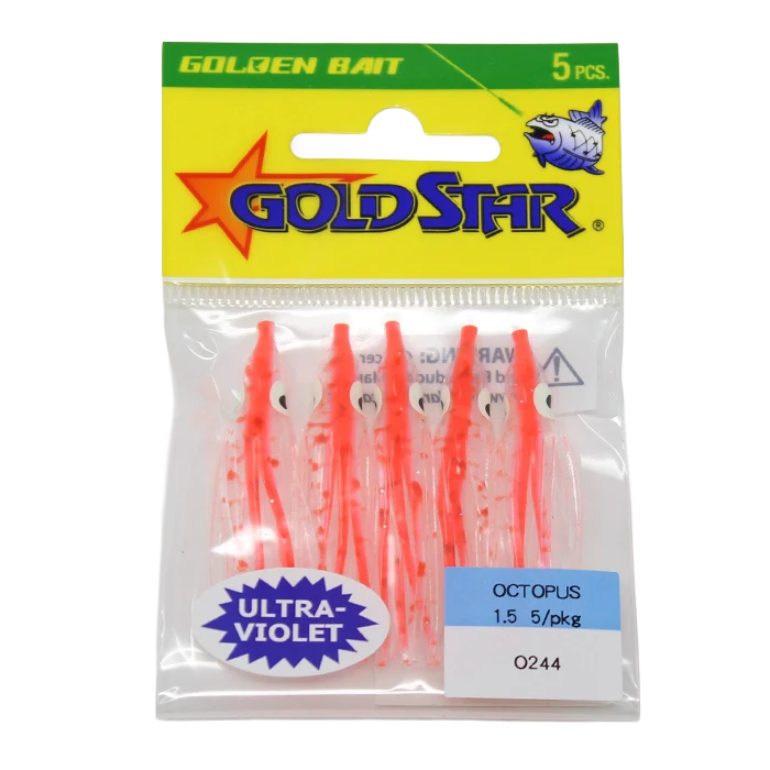 Gold Star Hoochies by YamashitA 1.5 micro squid
