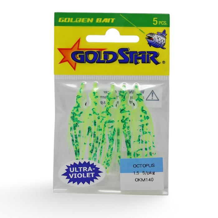 Gold Star Hoochies by YamashitA 1.5 micro squid