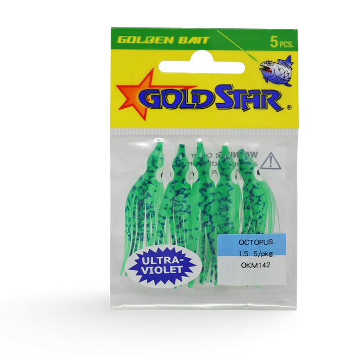 Gold Star Hoochies by YamashitA 1.5 micro squid