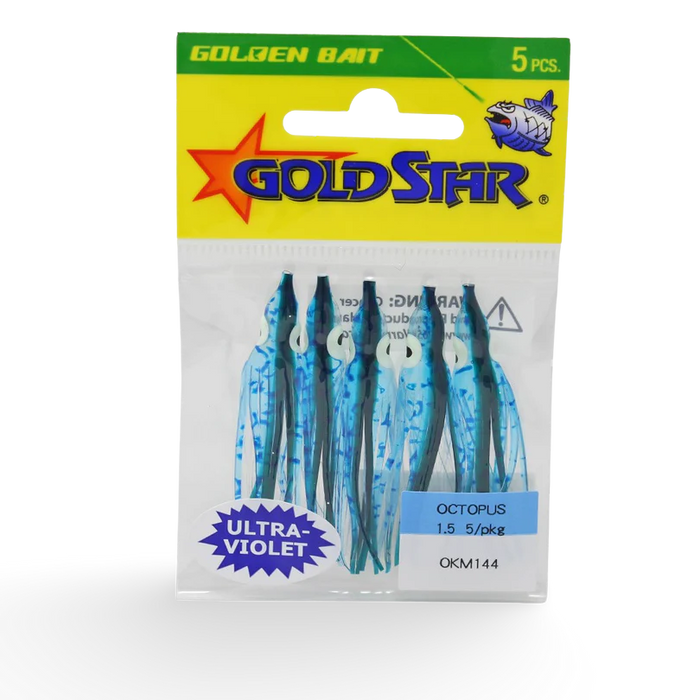 Gold Star Hoochies by YamashitA 1.5 micro squid