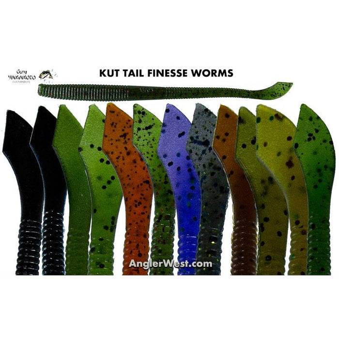 Yamamoto Kut Tail Worms 4" & 6.5"